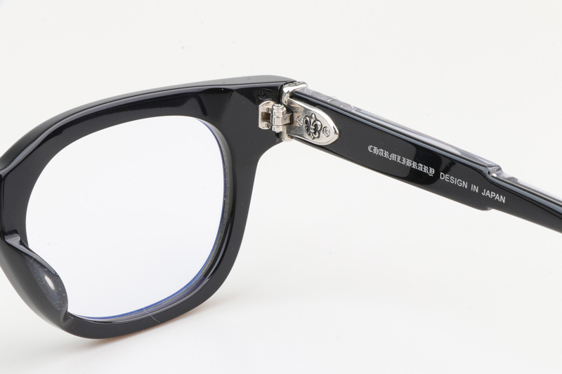 CH8204 Eyeglasses Black Silver