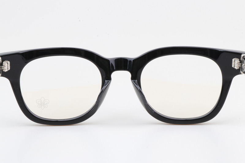 CH8204 Eyeglasses Black Silver