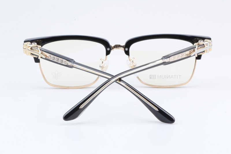 CH8206 Eyeglasses Black Gold