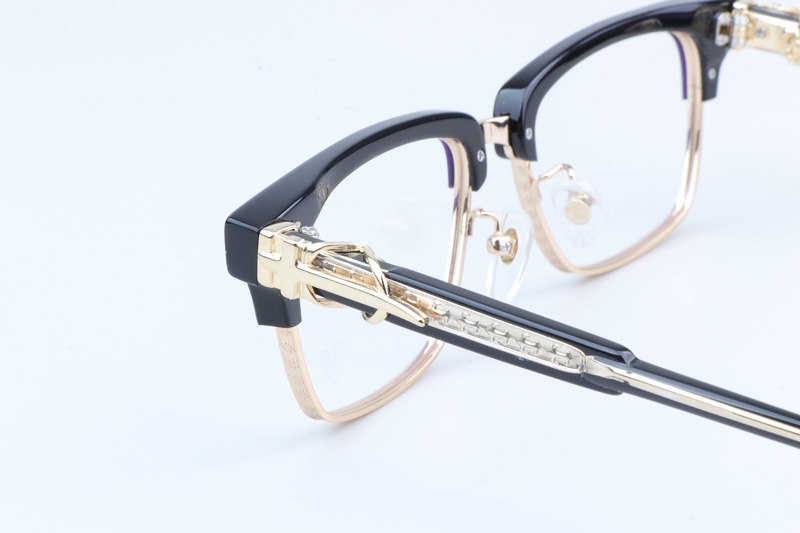 CH8206 Eyeglasses Black Gold