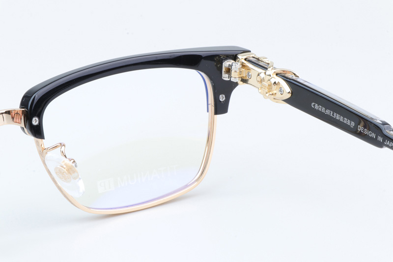 CH8206 Eyeglasses Black Gold