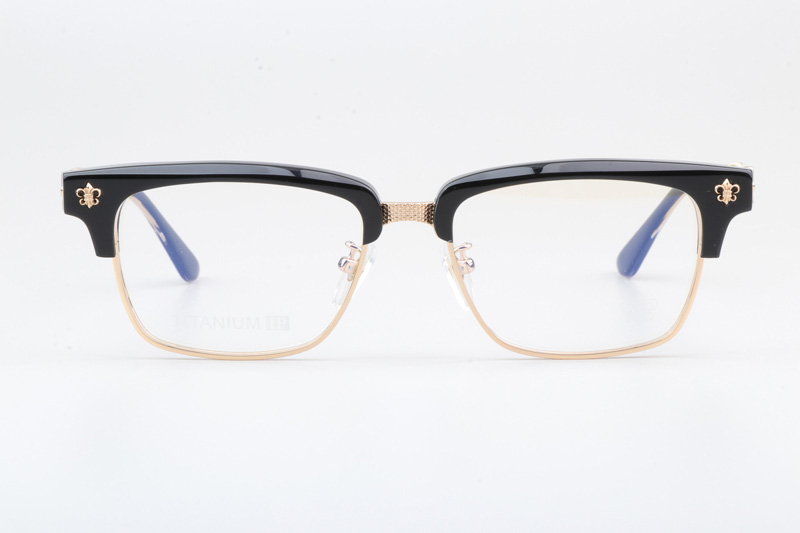 CH8206 Eyeglasses Black Gold