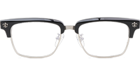 CH8206 Eyeglasses Black Silver