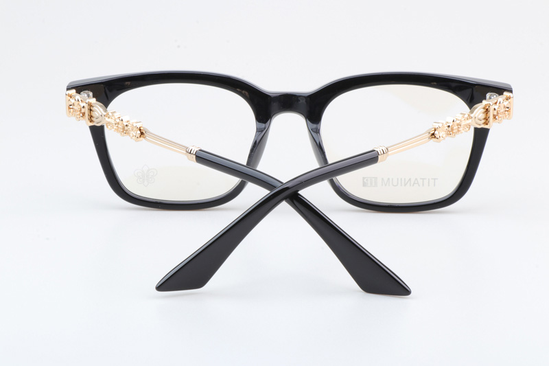 CH8214 Eyeglasses Black Gold