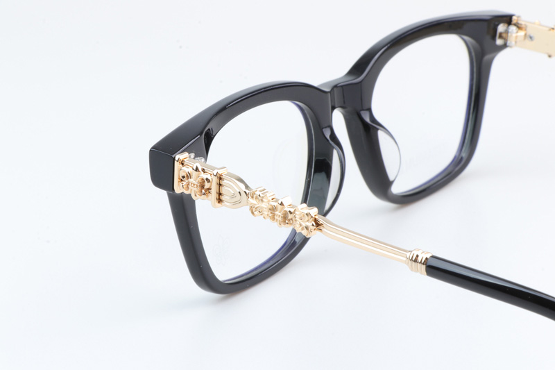 CH8214 Eyeglasses Black Gold