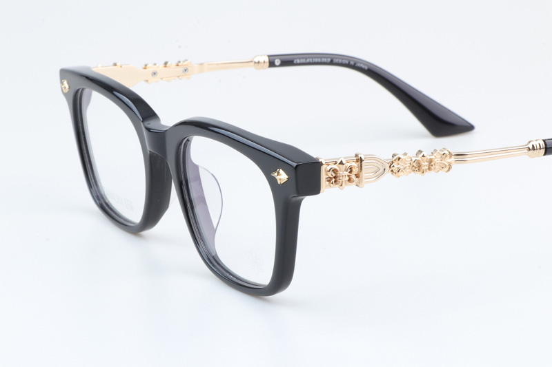 CH8214 Eyeglasses Black Gold