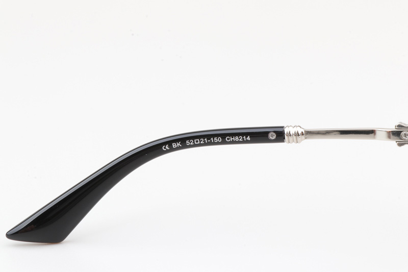 CH8214 Eyeglasses Black Silver