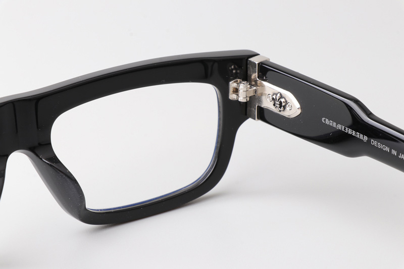 CH8216 Eyeglasses Black Silver