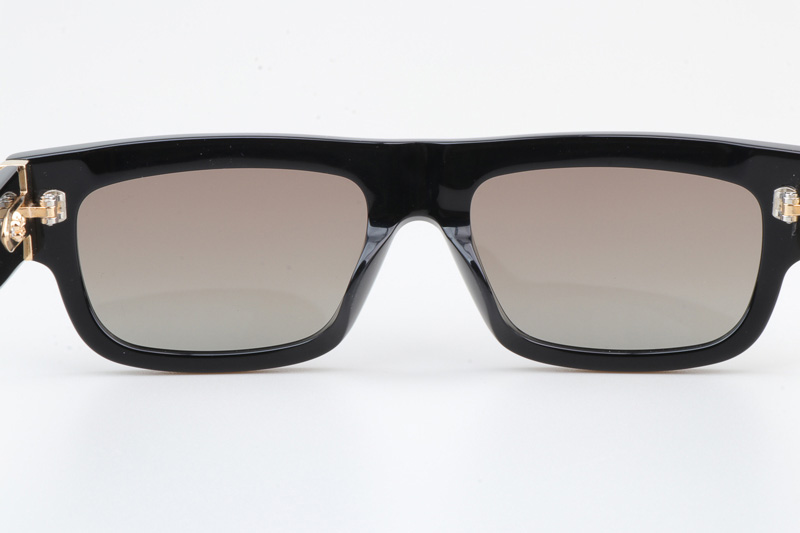 CH8216 Sunglasses Black Gold Gradient Brown