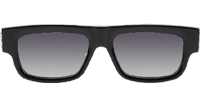 CH8216 Sunglasses Black Silver Gradient Gray