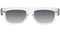 CH8216 Sunglasses Clear Gradient Gray