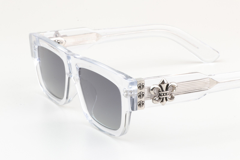 CH8216 Sunglasses Clear Gradient Gray