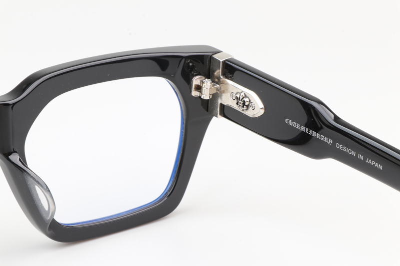 CH8217 Eyeglasses Black Silver