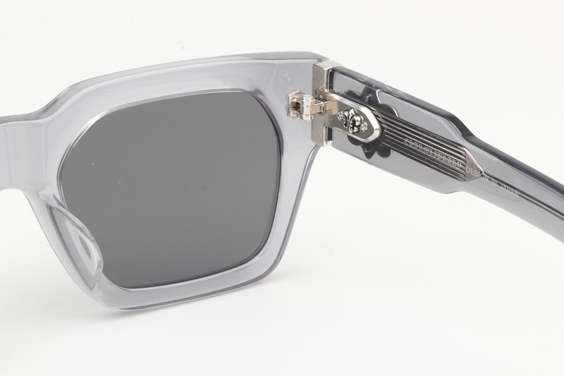 CH8217 Polarized Sunglasses Gray Clear Gray