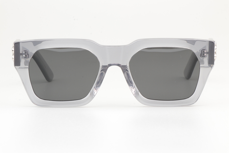 CH8217 Polarized Sunglasses Gray Clear Gray