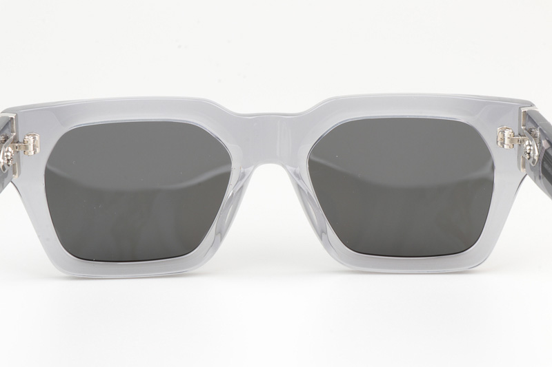 CH8217 Polarized Sunglasses Gray Clear Gray