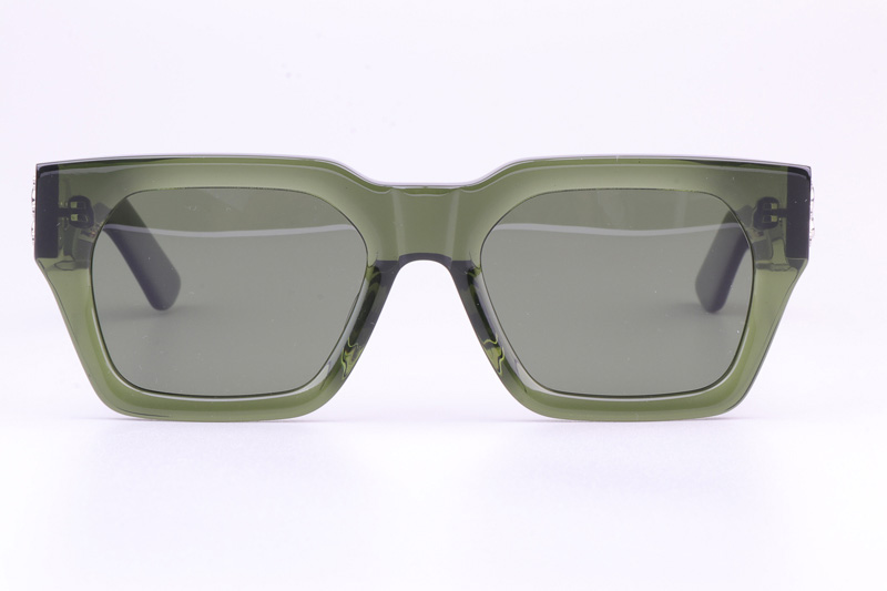 CH8217 Polarized Sunglasses Green Gray