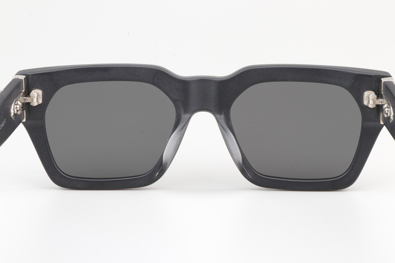 CH8217 Polarized Sunglasses Matte Black Gray