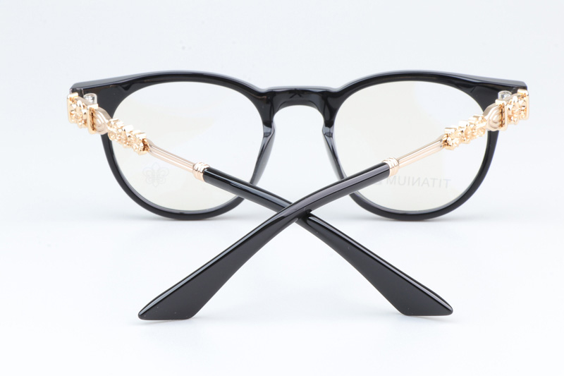 CH8219 Eyeglasses Black Gold