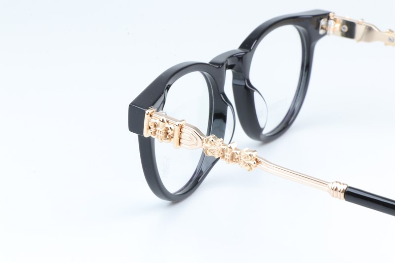 CH8219 Eyeglasses Black Gold