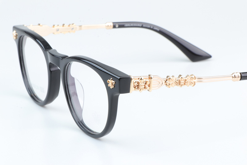 CH8219 Eyeglasses Black Gold