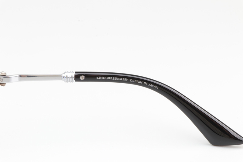 CH8219 Eyeglasses Black Silver