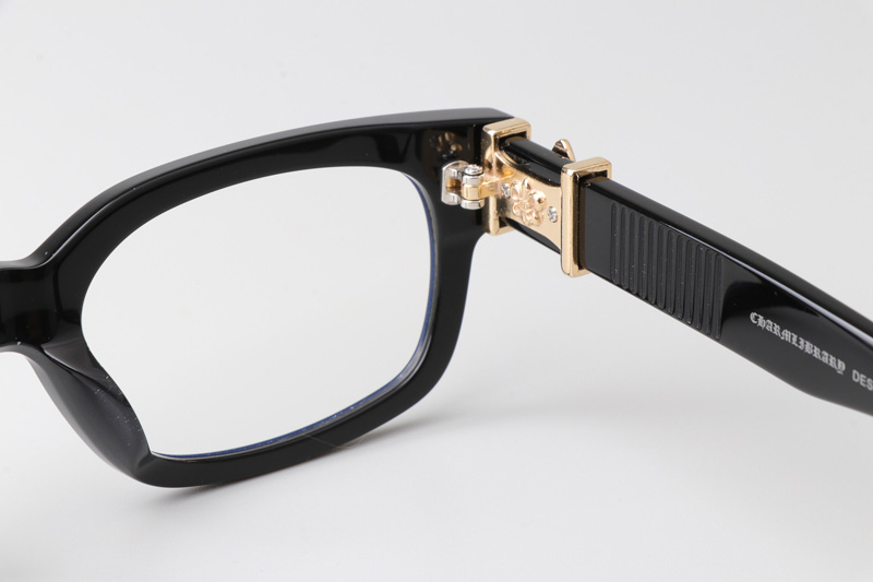 CH8233 Eyeglasses Black Gold