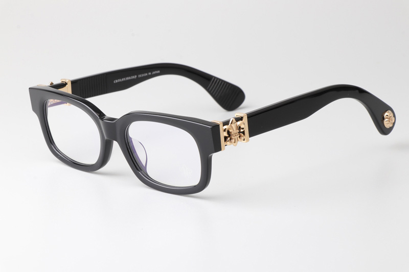 CH8233 Eyeglasses Black Gold