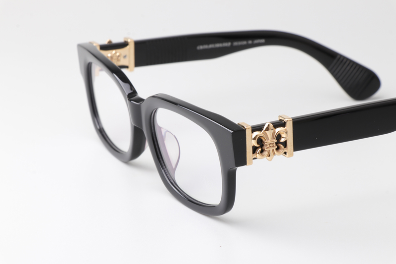 CH8233 Eyeglasses Black Gold