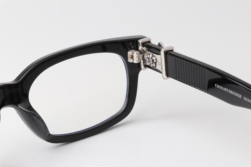 CH8233 Eyeglasses Black Silver