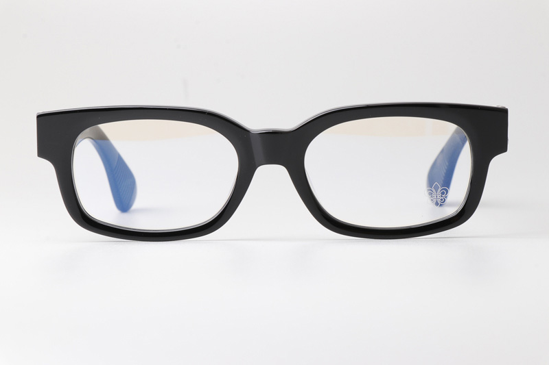 CH8233 Eyeglasses Black Silver