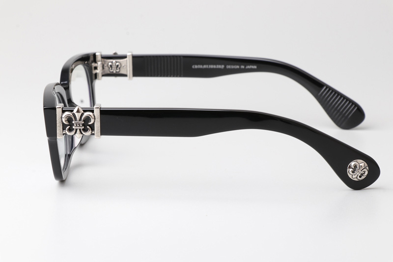 CH8233 Eyeglasses Black Silver