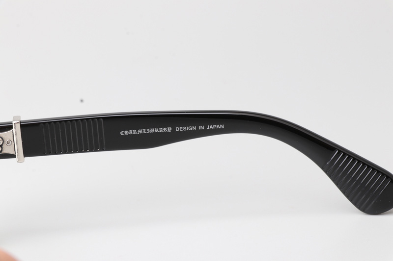 CH8233 Eyeglasses Black Silver