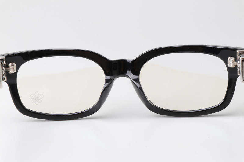 CH8233 Eyeglasses Black Silver