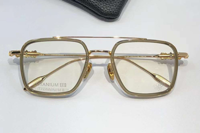 CH8236 Eyeglasses Brown Gold