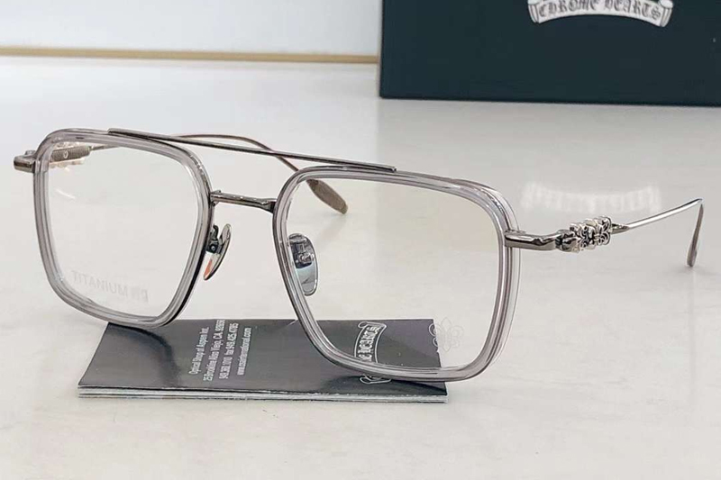CH8236 Eyeglasses Clear Gunmetal