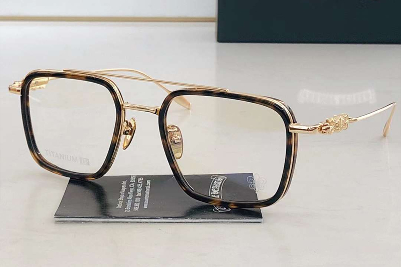 CH8236 Eyeglasses Tortoise Gold