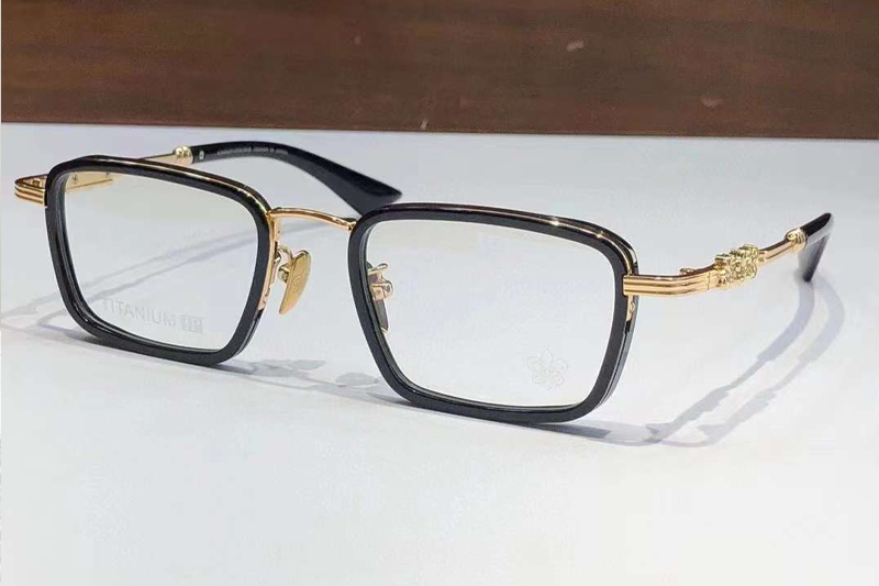 CH8247 Eyeglasses Black Gold