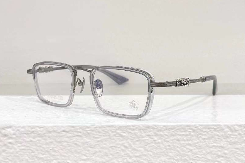 CH8247 Eyeglasses Clear Gunmetal