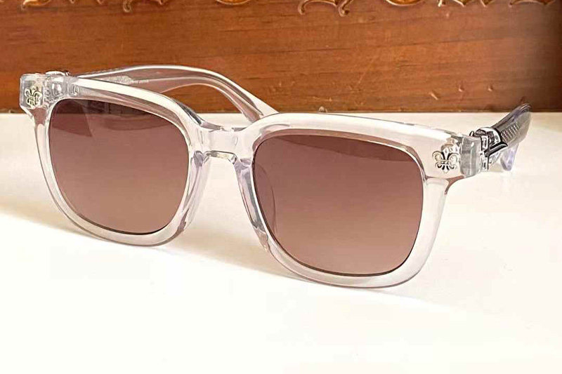 CH8298 Sunglasses Transparent Gradient Brown