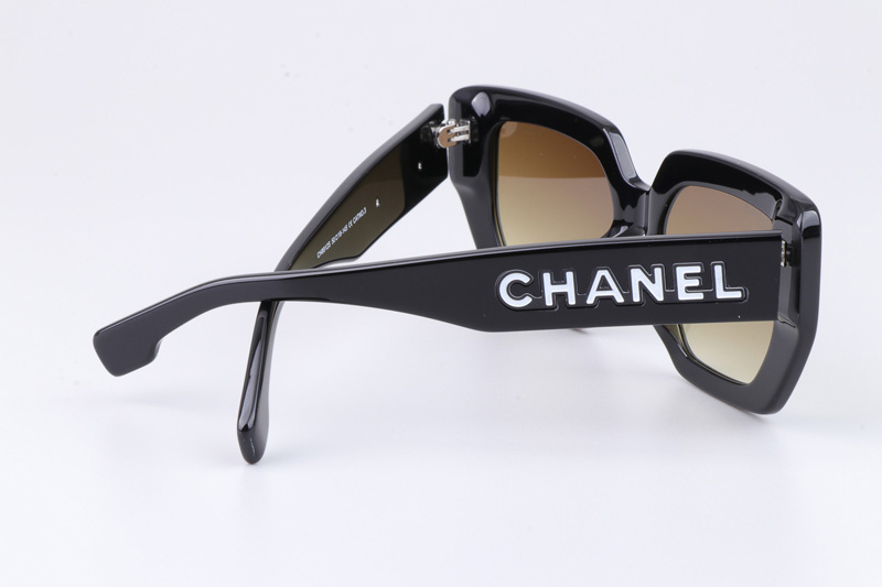 CH8912S Sunglasses Black Gradient Brown