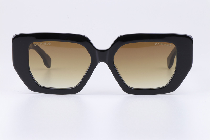 CH8912S Sunglasses Black Gradient Brown