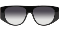 CH9101 Sunglasses Black Gradient Gray