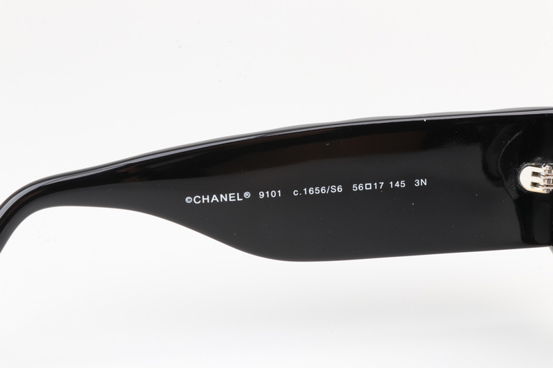 CH9101 Sunglasses Black Gradient Gray