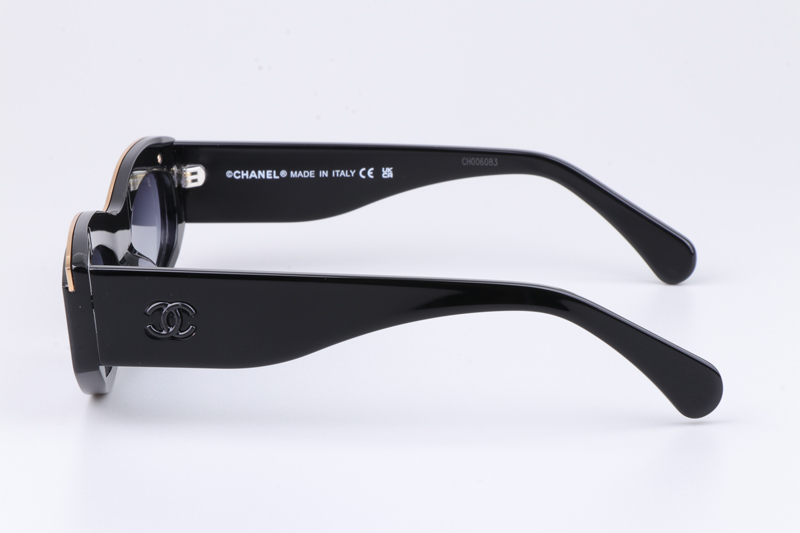 CH9112 Sunglasses Black Gradient Gray
