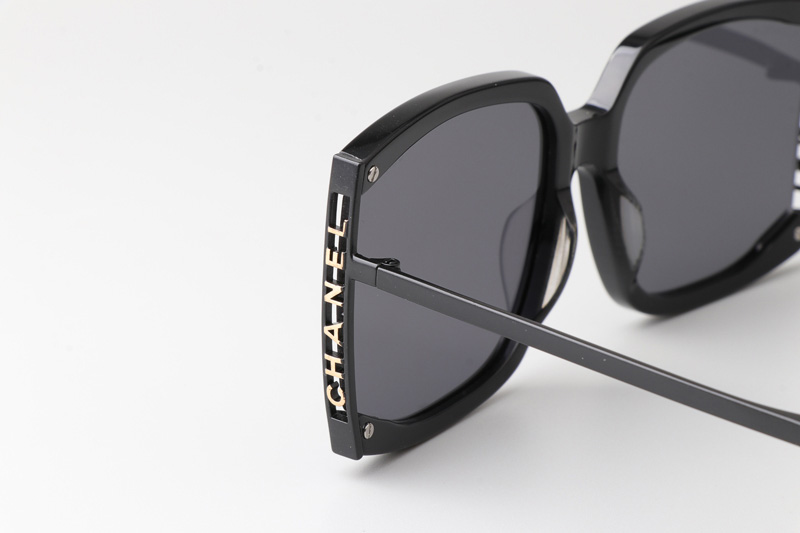 CH9122 Sunglasses Black Gray