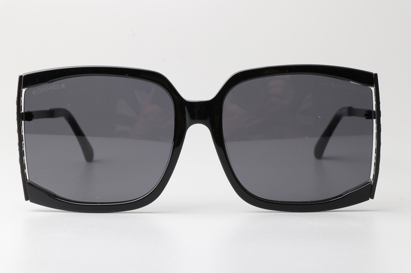 CH9122 Sunglasses Black Gray