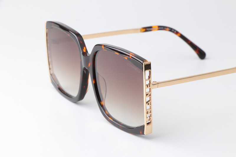 CH9122 Sunglasses Tortoise Gold Gradient Brown