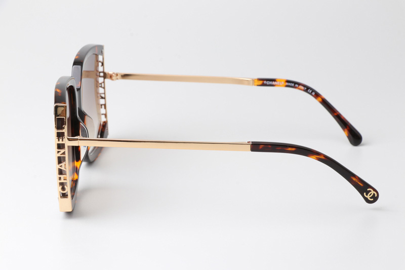 CH9122 Sunglasses Tortoise Gold Gradient Brown