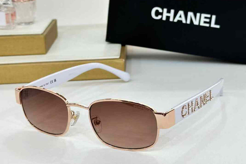 CH9136B Sunglasses Rose Gold Gradient Brown